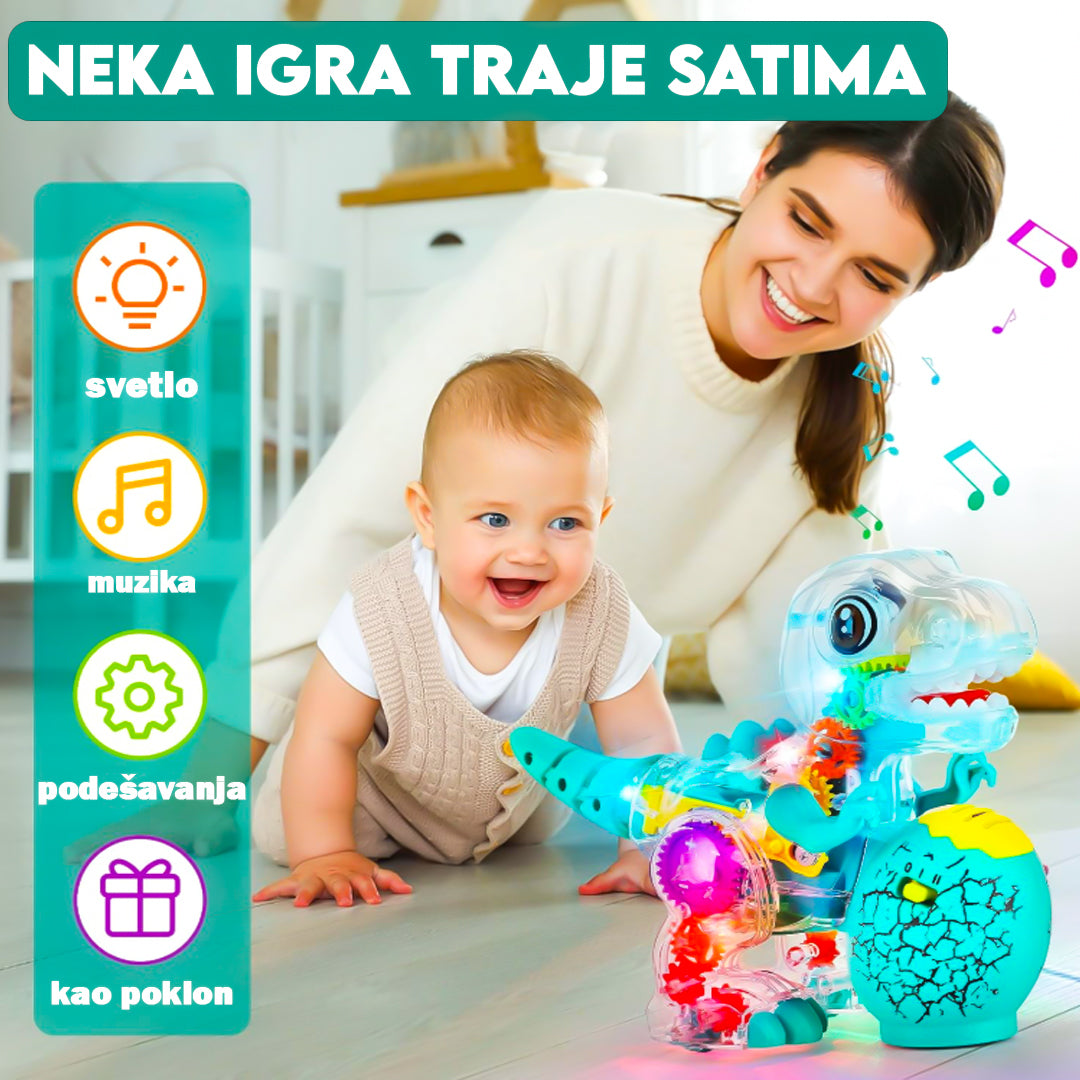Muzički Svetleći Dinosaurs Igračka